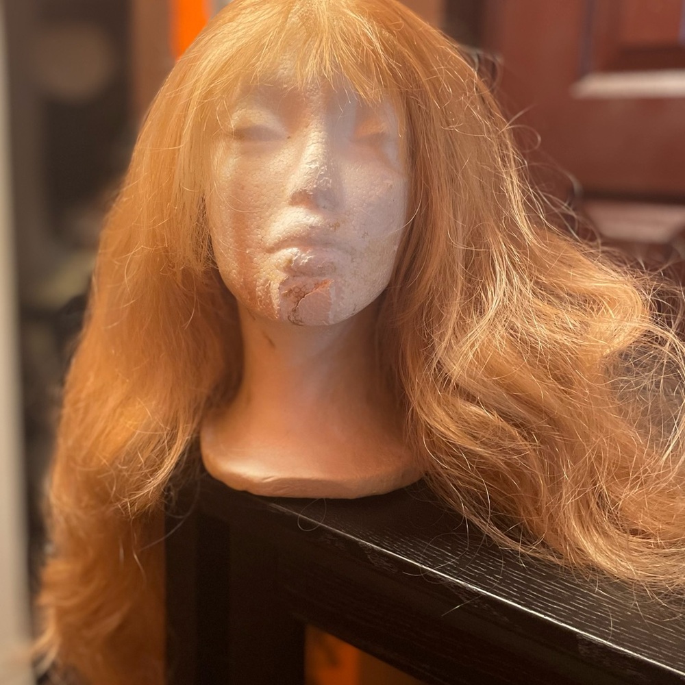 Blonde lace front king haired wig, Halloween, costume